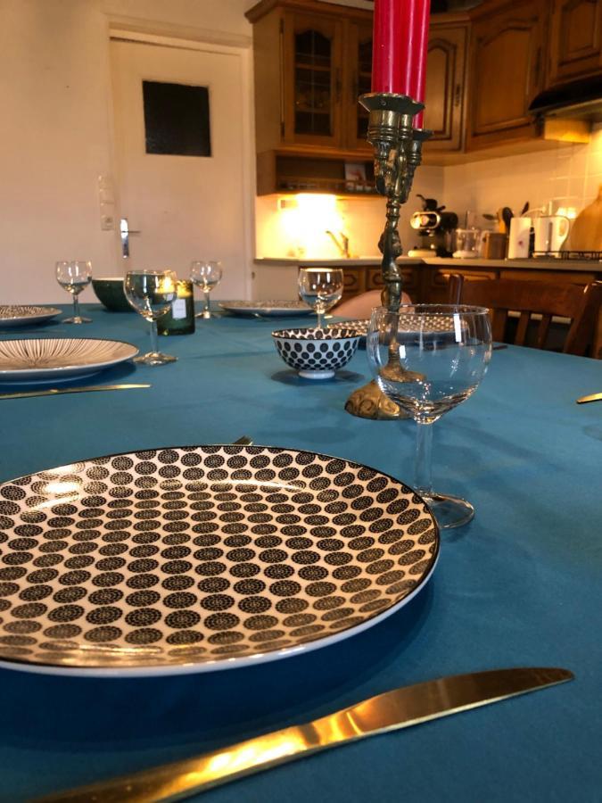 Gite A La Ferme Chaleureux Avec Cheminee Preveranges Exterior foto